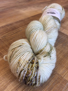 Superwash Merino Single Ply Fingering Yarn, 100g/3.5oz, When Doves Cry
