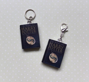 Miniature Book Charm Stitch Marker