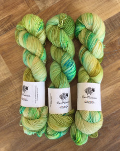Superwash Merino Nylon Titanium Sock Yarn, 100g/3.5oz, I'll Have What She's Having