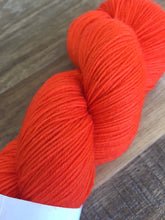 Load image into Gallery viewer, Superwash Bluefaced Leicester Nylon Ultimate Sock Yarn, 100g/3.5oz, Magma
