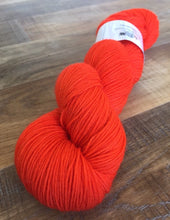 Load image into Gallery viewer, Superwash Bluefaced Leicester Nylon Ultimate Sock Yarn, 100g/3.5oz, Magma
