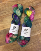 Load image into Gallery viewer, Superwash Merino Nylon Titanium Sock Yarn, 100g/3.5oz, Highway Unicorn
