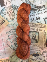 Load image into Gallery viewer, Superwash Merino Nylon Titanium Sock Yarn, 100g/3.5oz, Ginger Beer
