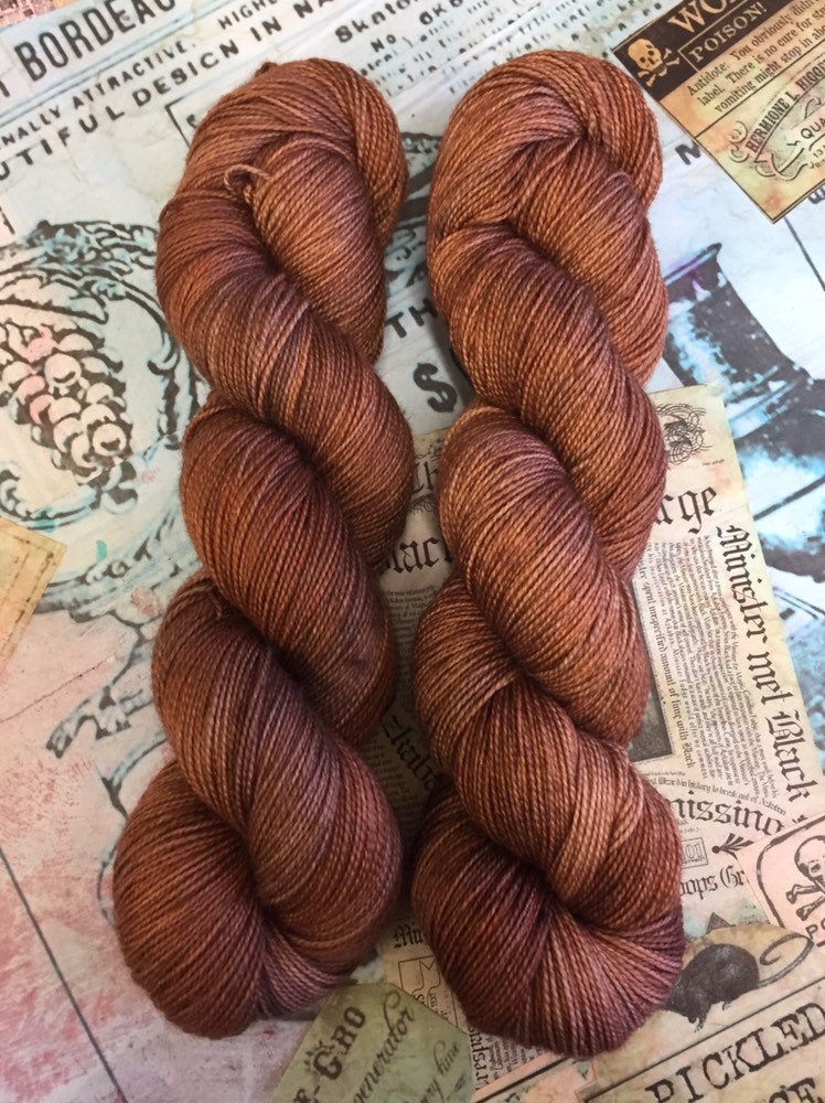 Superwash Merino Nylon Titanium Sock Yarn, 100g/3.5oz, Broom