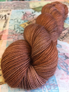 Superwash Merino Nylon Titanium Sock Yarn, 100g/3.5oz, Broom