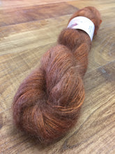 Load image into Gallery viewer, Superwash Kid Mohair Silk Lace Yarn, 50g, 420m, Ginger Beer
