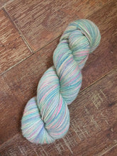 Load image into Gallery viewer, Non Superwash, No Nylon Corriedale Sock Yarn, 100g/3.5oz, Mer Girl
