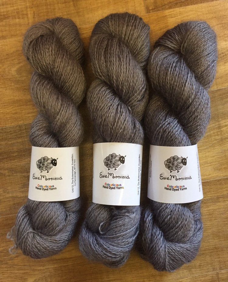 Non Superwash Wensleydale British Wool, 4 Ply Yarn, 100g/3.5oz, Dorian