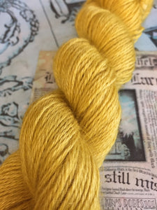Non Superwash Wensleydale British Wool, DK Light Worsted Yarn, 100g/3.5oz, Gladrags