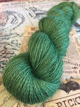 Load image into Gallery viewer, Non Superwash Wensleydale British Wool, 4 Ply Yarn, 100g/3.5oz, Glitter and Grease
