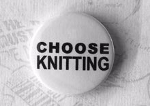Load image into Gallery viewer, Choose Knitting, Yarn, Crochet Pinback Button Badge, 25mm

