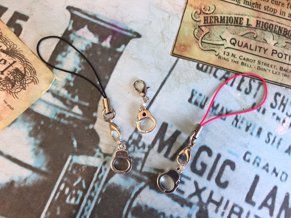 Handcuff Progress Keeper or Phone Strap Lanyard