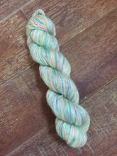 Load image into Gallery viewer, Superwash Kid Mohair Merino Single Ply Fingering Yarn, 100g/3.5oz, Mer Girl
