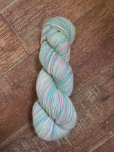Load image into Gallery viewer, Non Superwash, No Nylon Corriedale Sock Yarn, 100g/3.5oz, Mer Girl
