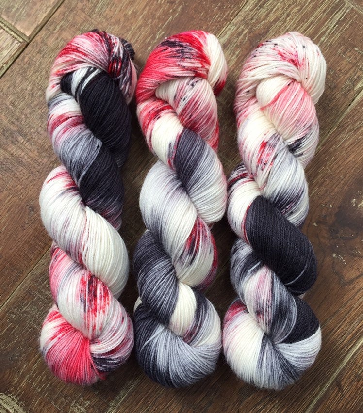 Superwash Bluefaced Leicester Nylon Ultimate Sock Yarn, 100g/3.5oz, Paparazzi