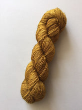 Load image into Gallery viewer, Superwash Merino Single Ply Fingering Yarn, 100g/3.5oz, Gold Rush
