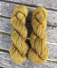 Load image into Gallery viewer, Non Superwash Bluefaced Leicester Gotland DK Light Worsted Yarn, 100g/3.5oz, Gold Rush
