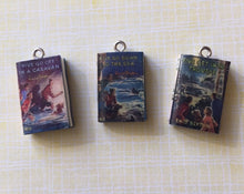 Load image into Gallery viewer, Miniature Book Charm Stitch Marker, Famous Five, Enid Blyton inspired
