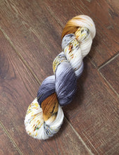 Load image into Gallery viewer, Superwash Bluefaced Leicester Nylon Ultimate Sock Yarn, 100g/3.5oz, Meetings Have Biscuits
