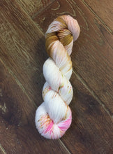 Load image into Gallery viewer, Superwash Merino Nylon Titanium Sock Yarn, 100g/3.5oz, Silly Heart
