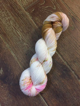Load image into Gallery viewer, Superwash Merino Nylon Titanium Sock Yarn, 100g/3.5oz, Silly Heart
