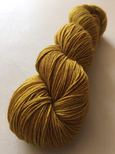 Load image into Gallery viewer, Superwash Bluefaced Leicester Nylon Ultimate Sock Yarn, 100g/3.5oz, Gold Rush
