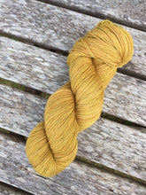 Load image into Gallery viewer, Non Superwash, No Nylon Corriedale Sock Yarn, 100g/3.5oz, Gold Rush
