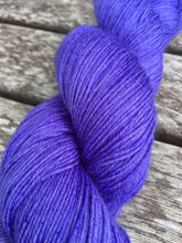 Load image into Gallery viewer, Superwash Bluefaced Leicester Nylon Ultimate Sock Yarn, 100g/3.5oz, Serendipity, Hyacinth Purple
