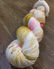 Load image into Gallery viewer, Superwash Merino Single Ply Fingering Yarn, 100g/3.5oz, Silly Heart
