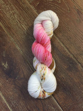 Load image into Gallery viewer, Superwash Merino Nylon Titanium Sock Yarn, 100g/3.5oz, Silly Heart
