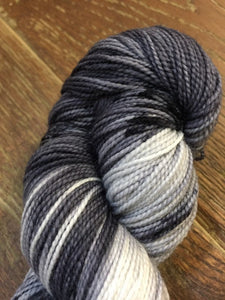 Superwash Merino Nylon Titanium Sock Yarn, 100g/3.5oz, Old Photo