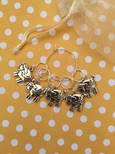 Load image into Gallery viewer, Set of 5 Sheep Stitch Markers
