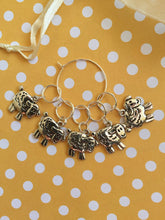Load image into Gallery viewer, Set of 5 Sheep Stitch Markers
