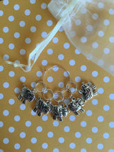Load image into Gallery viewer, Set of 5 Sheep Stitch Markers
