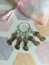 Load image into Gallery viewer, Set of 5 Yarn Ball Stitch Markers

