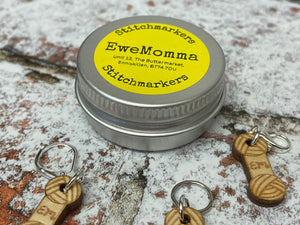 Notions Tin with Stitchmarkers