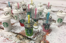 Load image into Gallery viewer, Frappuccino Iced Coffee Progress Keeper Stitch Markers Set
