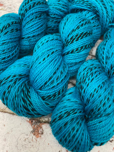 Superwash Zebra 4 Ply Fingering Yarn, 100g/3.5oz, Neptune