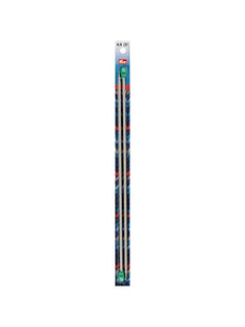 Prym Single Point Straight Knitting Needles, 2.0m-10mm, 30cm and 35cm
