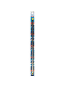 Prym Single Point Straight Knitting Needles, 2.0m-10mm, 30cm and 35cm