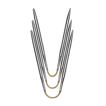 Load image into Gallery viewer, Addi CraSy Trio DPNs Knitting Needles 21cm , Sizes 2mm - 5mm
