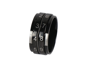 KnitPro Ring Row Counter, Rainbow and Black