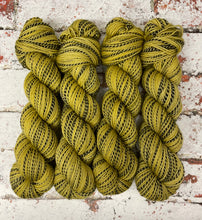Load image into Gallery viewer, Superwash Zebra Sock Yarn, 100g/3.5oz, Chicken Licken
