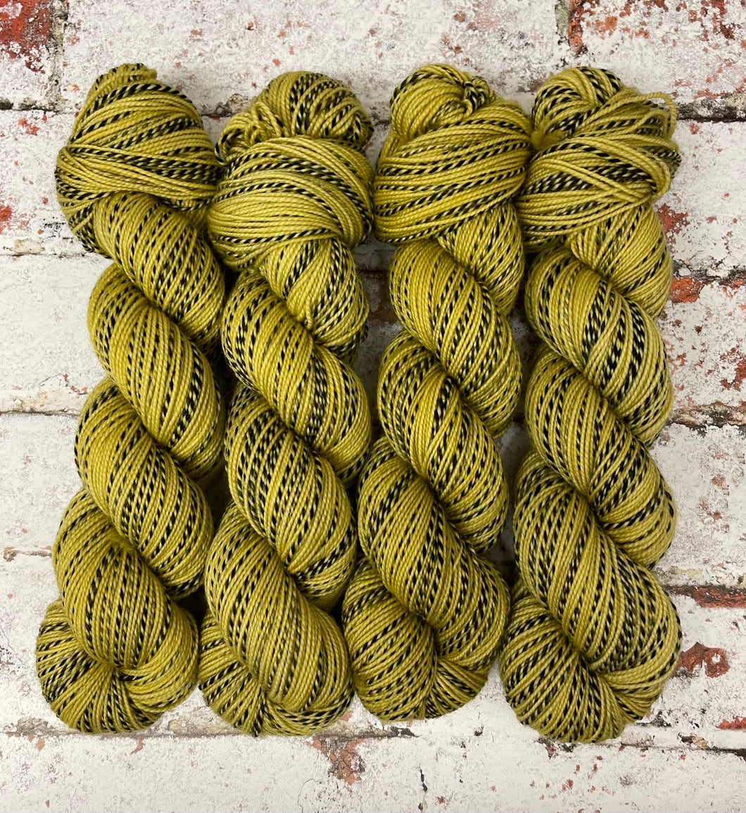 Superwash Zebra Sock Yarn, 100g/3.5oz, Chicken Licken