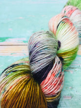 Load image into Gallery viewer, Superwash Merino Single Ply Fingering Yarn, 100g/3.5oz, That’s Gossip
