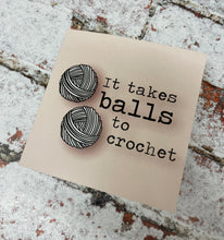 Load image into Gallery viewer, It Takes Balls to Crochet, Greetings Card
