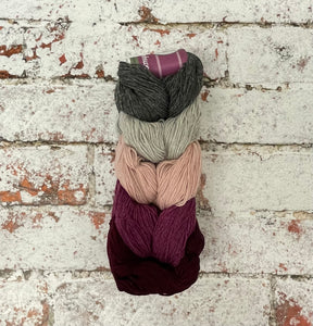 Kinross 4 Ply Mini Skein Hanks, 5x20g
