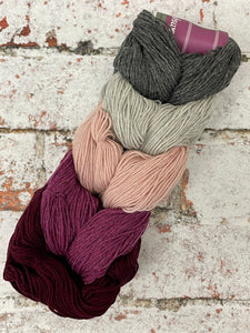 Kinross 4 Ply Mini Skein Hanks, 5x20g
