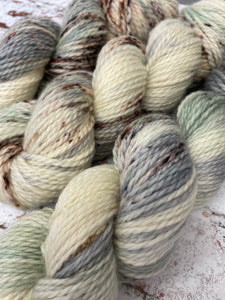 Superwash Bluefaced Leicester Aran/Worsted Yarn Wool, 100g/3.5oz, A Brave Man