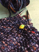 Load image into Gallery viewer, Lemon Charm Progress Keeper Stitch Marker

